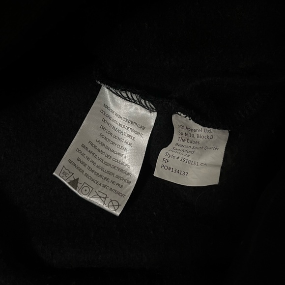 caterpillar icon stripe pullover hoodie - Picture 12 of 13